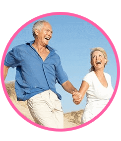 Happy couple enjoying an active day
